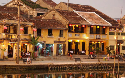 Hoian town in Vietnam