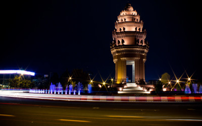 Independence Monument Phnom Penh City