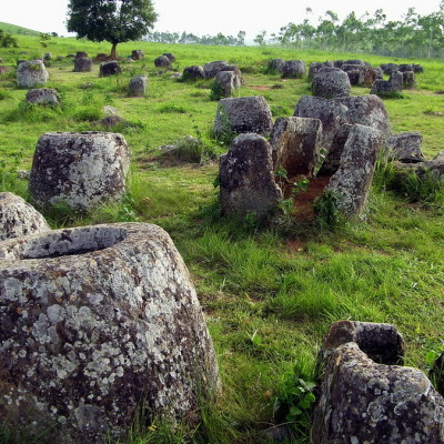 Plain of Jars in Xieng Khuang